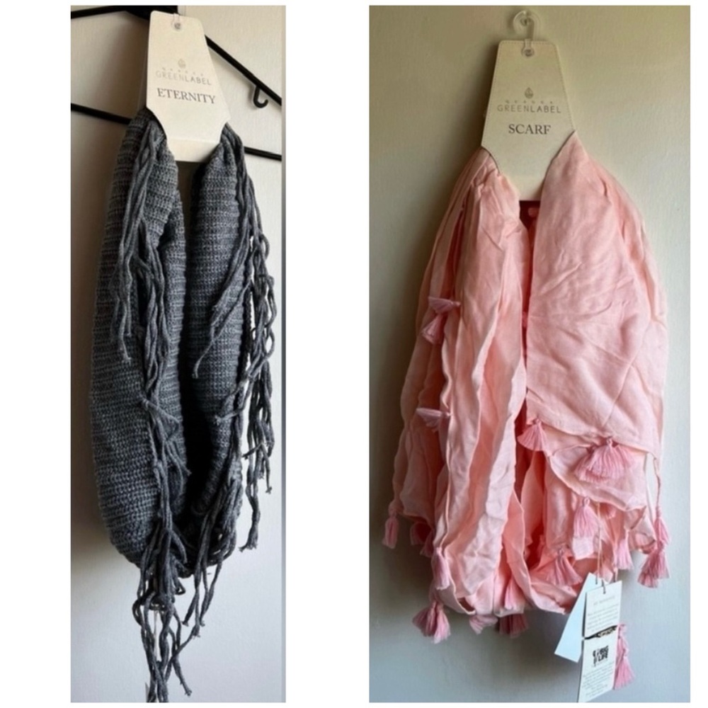 NWT Set of 2 Quagga Greenlabel Scarves